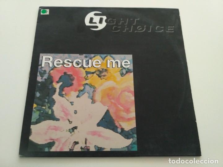 Discos de vinilo: Light Choice - Rescue Me - Foto 1