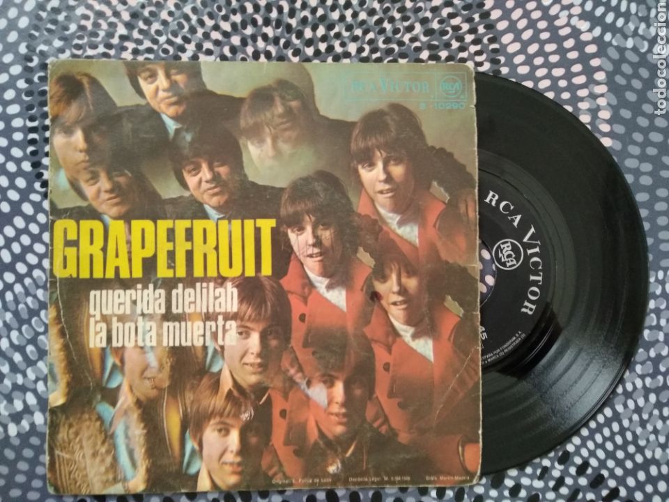 Discos de vinilo: VINILO GRAPEFRUIT 1968 RCA-VICTOR QUERIDA DELILAH - Foto 1