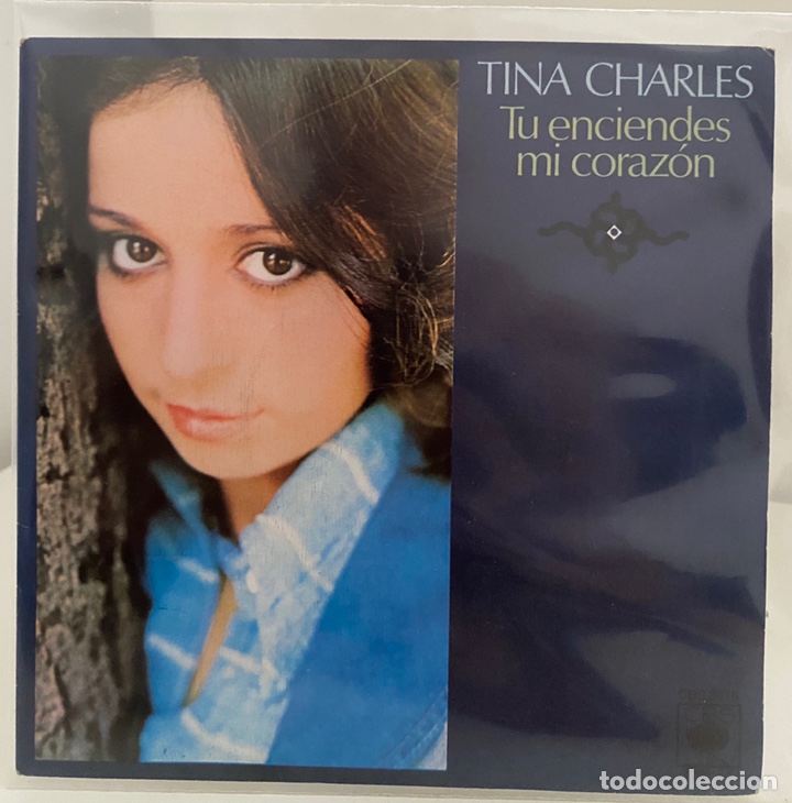 Vinyl-Schallplatten: TINA CHARLES-TU ENCIENDES MI CORAZON/FUEGO/SINGLE 1975 CBS,ESPA&Ntilde;A.