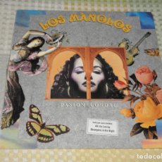 Discos de vinilo: LOS MANOLOS, LP, PASION CONDAL (INCLUYE ALL MY LOVING), AÑO 1991. Lote 213201815