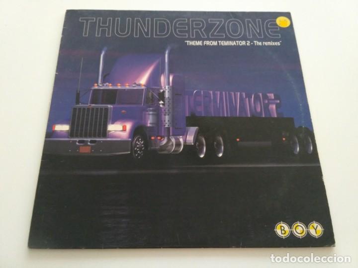 Discos de vinilo: Thunderzone - Theme From Terminator 2 (The Remixes) - Foto 1