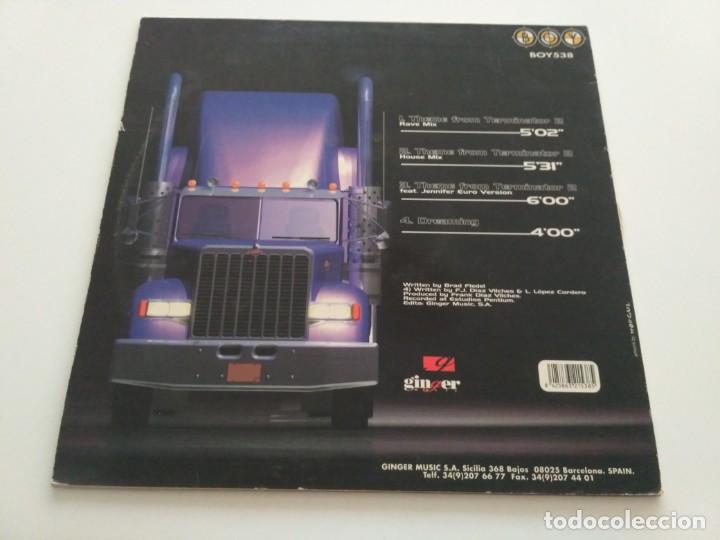 Discos de vinilo: Thunderzone - Theme From Terminator 2 (The Remixes) - Foto 2