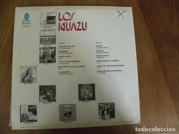 Discos de vinilo: LOS IGUAZU -LP 1974...... - Foto 2