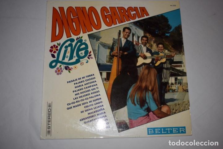 Discos de vinilo: Disco Vinilo LP Digno Garcia Live 1968 - Foto 1