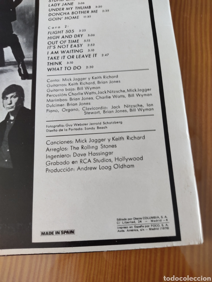 Discos de vinilo: Disco vinilo LP THE ROLLING STONES - Foto 3