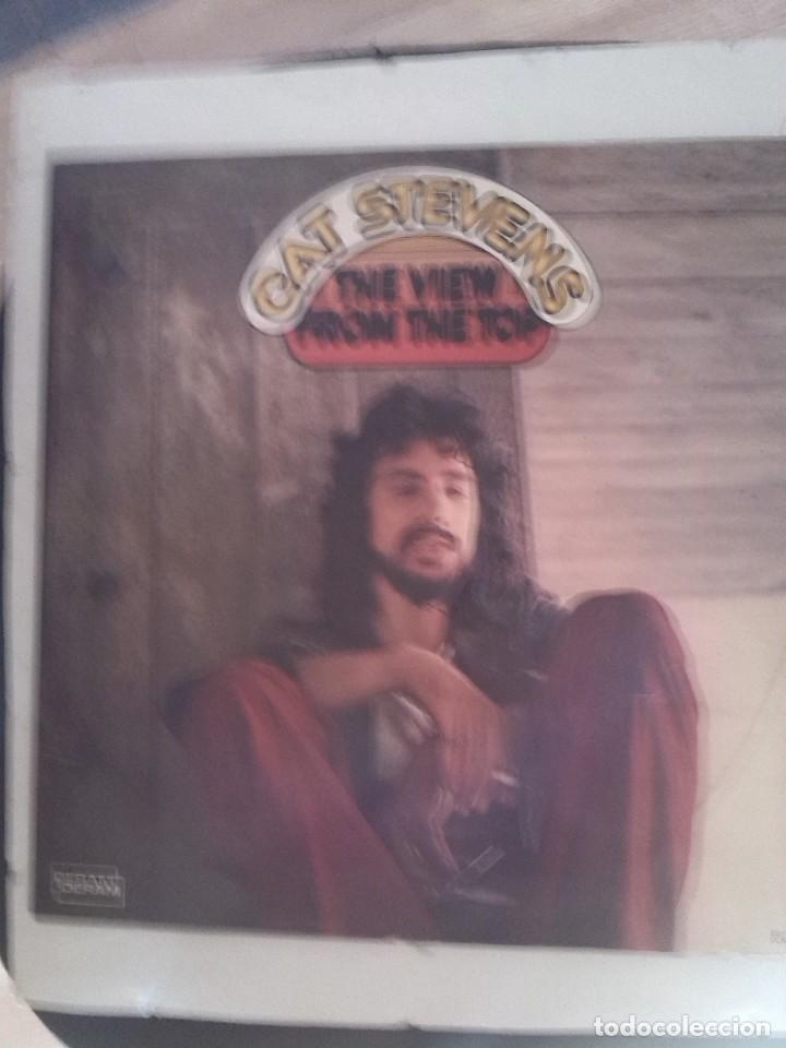 Discos de vinilo: CAT STEVENS - THE VIEW FROM THE GROUND 2 LPS GATEFOLD 1972 - Foto 1