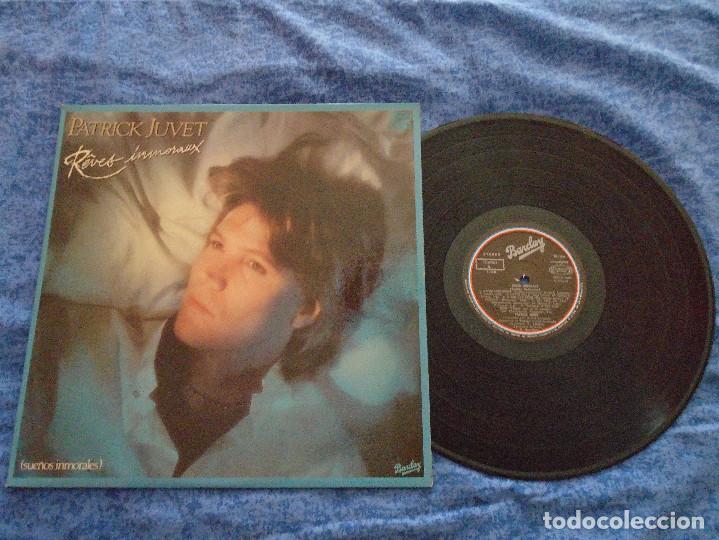 Discos de vinilo: PATRICK JUVET SPAIN LP 1982 REVES IMMORAUX SUEÑOS INMORALES POP ROCK FUNK SOUL FRANCES OFERTA Mira ! - Foto 1 - 213276330