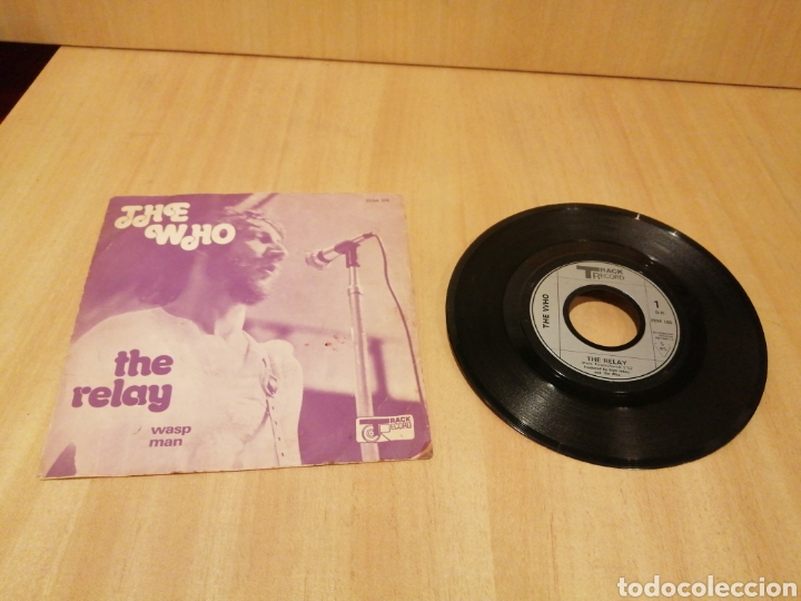 Discos de vinilo: The Who. The Relay. Wasp man. - Foto 1