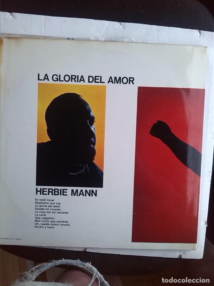 Discos de vinilo: HERBIE MANN - LA GLORIA DEL AMOR 1968 GATEFOLD - Foto 3