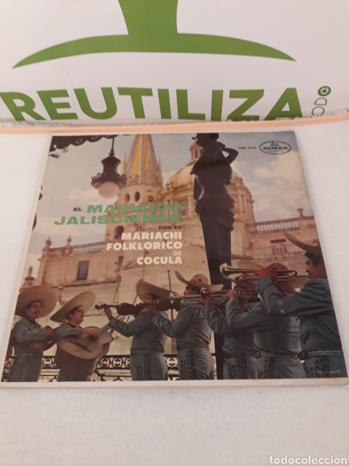 Disques de vinyle: El mariachi jalisciense con el mariachi folklorico de cocula.