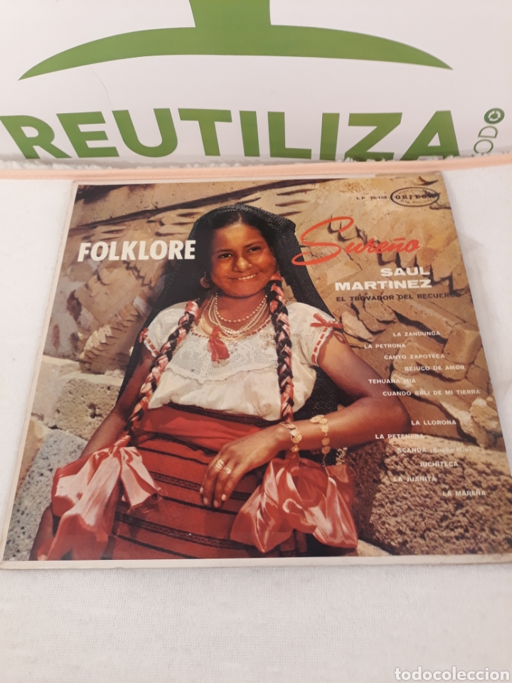 Discos de vinilo: Folklore sure&ntilde;o.Saul Martinez. - Foto 1