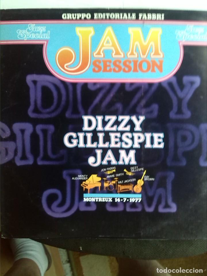 Discos de vinilo: DIZZY GILLESPIE JAM MONTREUX 77 GATEFOLD CON LIBRETO - Foto 1