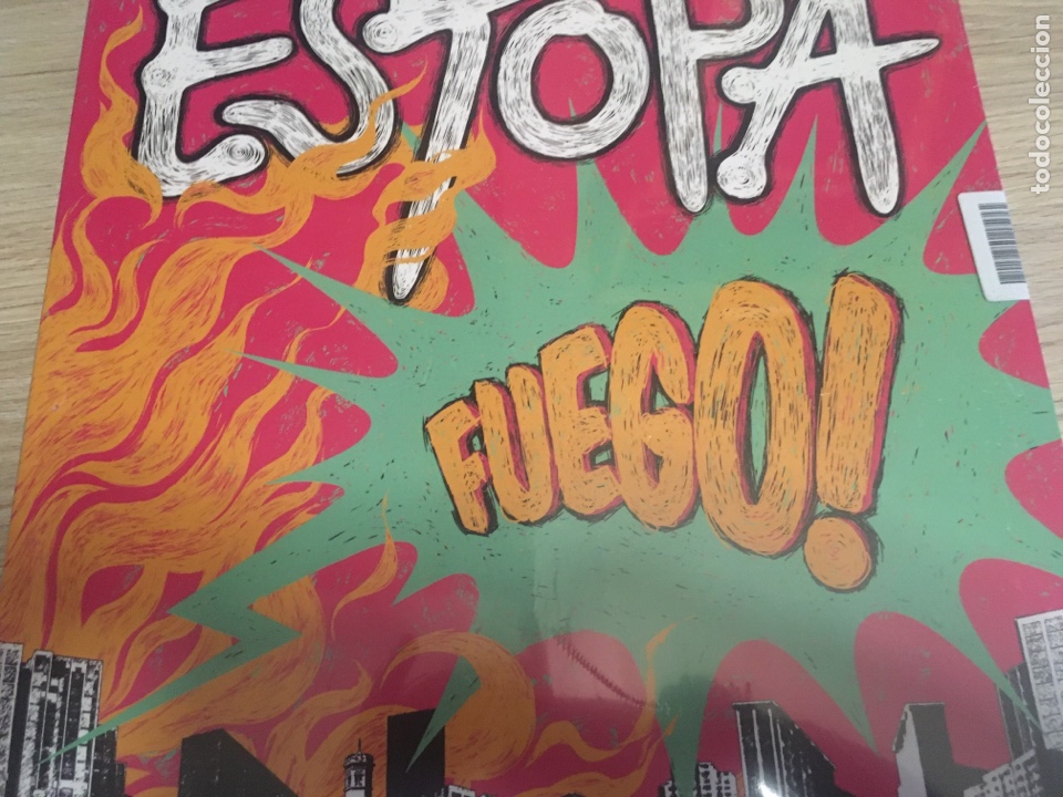 estopa ‎– fuego lp vinilo - Buy LP vinyl records of Spanish Bands since the  90s to present on todocoleccion