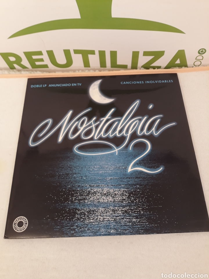 Discos de vinilo: Nostalgia 2. Canciones inolvidables.Doble lp. - Foto 1