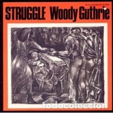Discos de vinilo: WOODY GUTHRIE – STRUGGLE - LP, DIAL DISCOS SPAIN 1984 - FOLKWAYS RECORDS + LIBRETO. Lote 213396431