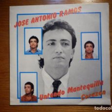 Discos de vinilo: SINGLE VINILO - JOSÉ ANTONIO RAMOS - UNTANDO MANTEQUILLA - CORAZÓN - REDIM. Lote 213404845