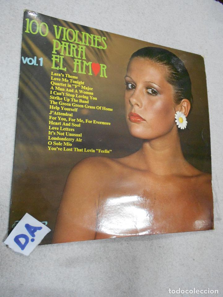 Discos de vinilo: ANTIGUO DISCO LP VINILO - 100 VIOLINES PARA EL AMOR