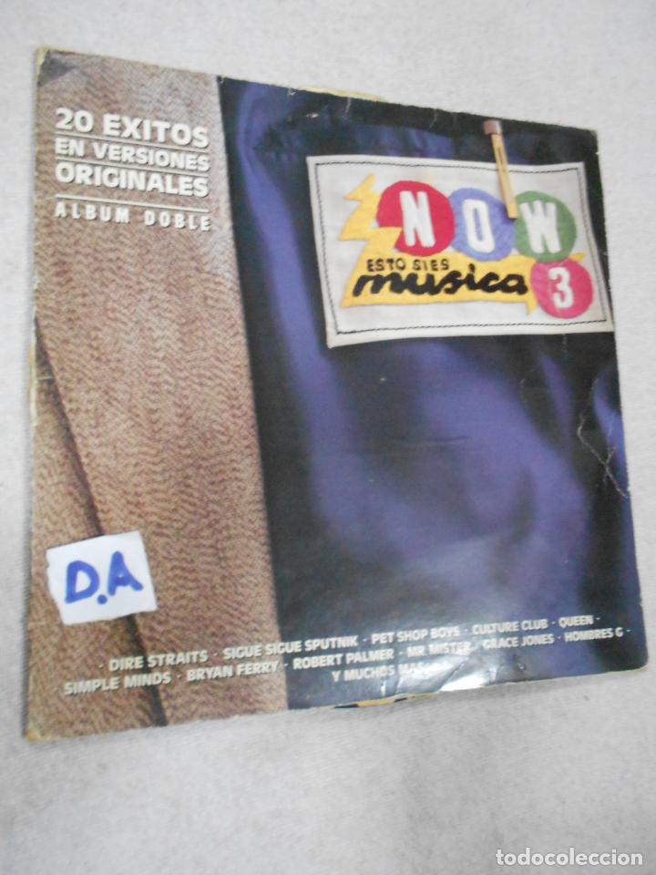 Dischi in vinile: ANTIGUO DISCO LP VINILO - NOW 3 - ESTO SI ES MUSICA