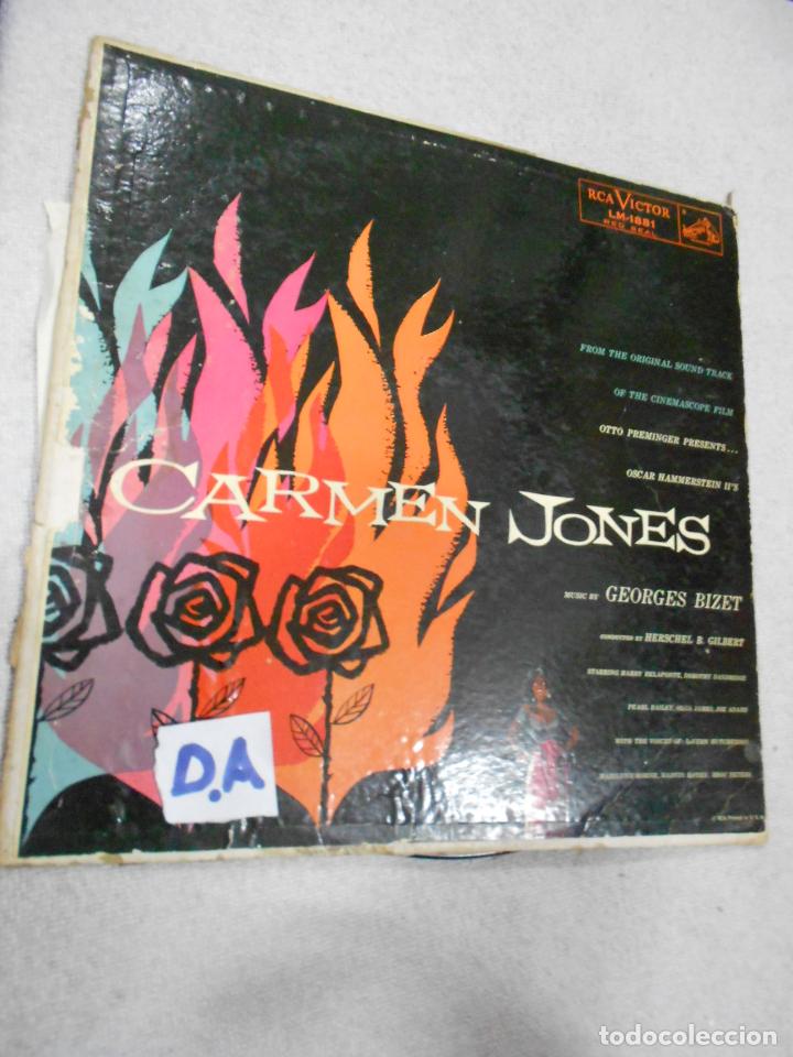 Discos de vinilo: ANTIGUO DISCO LP VINILO - CARMEN JONES - Foto 1