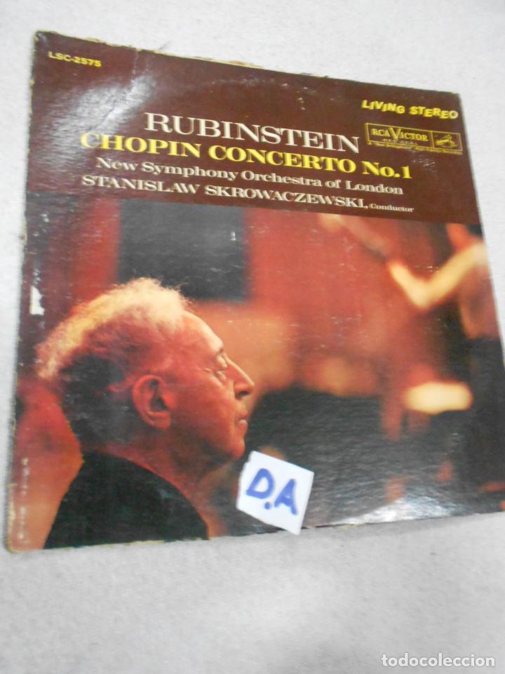 Discos de vinilo: ANTIGUO DISCO LP VINILO - RUBINSTEIN - Foto 1