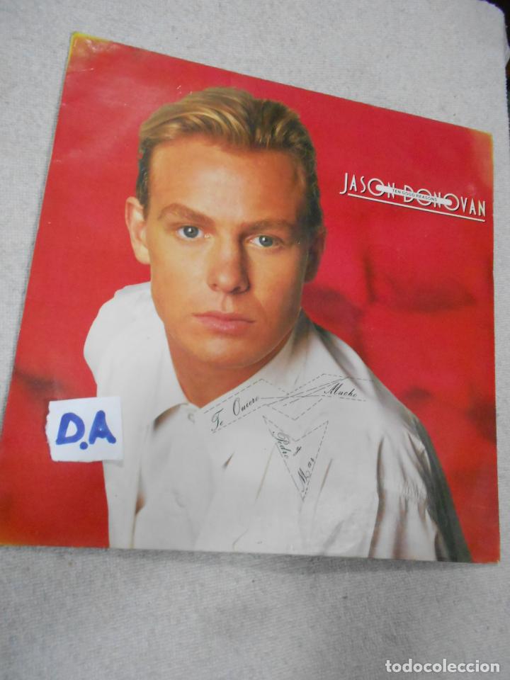 Discos de vinilo: ANTIGUO DISCO LP VINILO - JASON DONOVAN - Foto 1