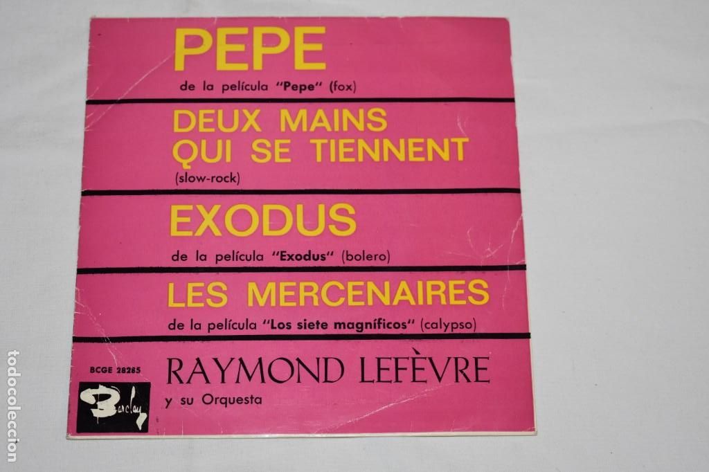 Discos de vinilo: Disco Vinilo Single Raymond Lefevre y su orquesta 1961 - Foto 1