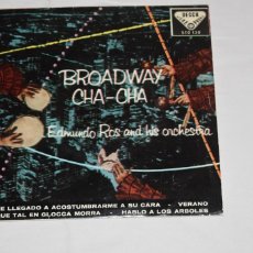 Discos de vinilo: DISCO VINILO SINGLE EDMUNDO ROS AND HIS ORCHESTRA BRODWAY CHA-CHA 1960