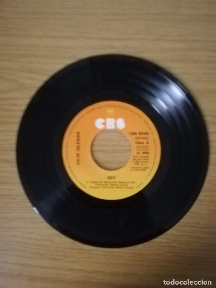Discos de vinilo: Julio Iglesias. Hey / Un sentimental - Foto 2
