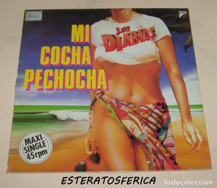 Discos de vinilo: LOS DIABLOS , MI COCHA PECHOCHA - OPEN RECORDS 1987 - Foto 1