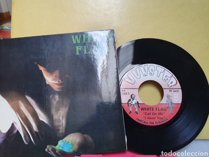 Discos de vinilo: WHITE FLAG. MUNSTER RECORDS. SINGLE 1993. - Foto 1
