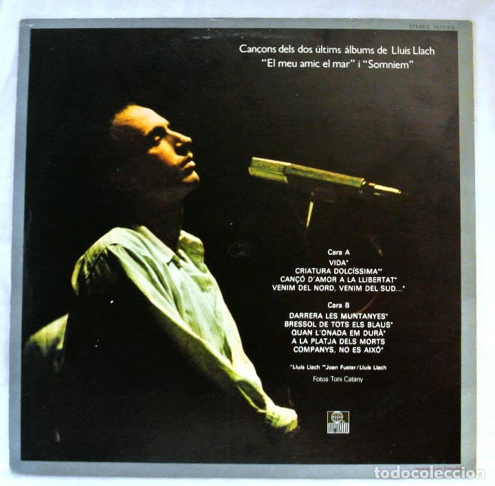 Discos de vinilo: Disco vinilo LP LLluis Llach, Ariola 1979 - Foto 2