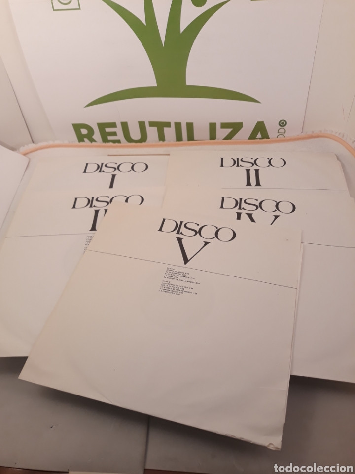 Discos de vinilo: Cancionero de romances.Joaquin Diaz.5 Lps con 2 libretos. - Foto 3