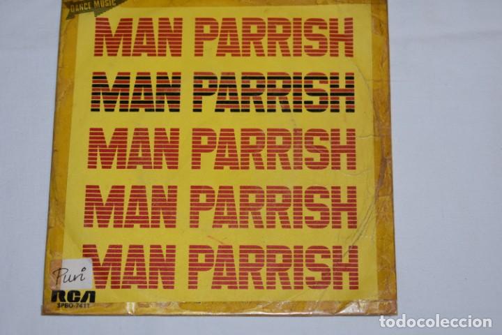 Discos de vinilo: Disco Vinilo Single Man Parrish Hip hop, be bop 1983 - Foto 1