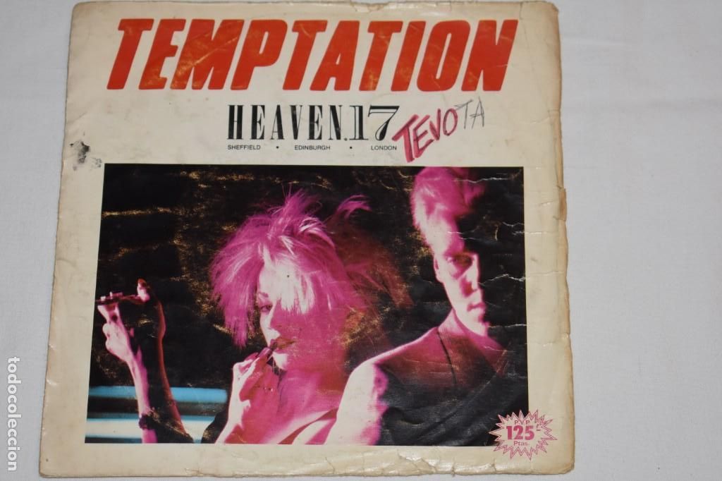 Discos de vinilo: Disco Vinilo Single Temptation Heaven 17 1982 - Foto 1