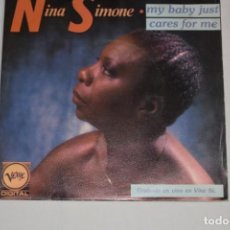 Discos de vinilo: DISCO VINILO SINGLE NINA SIMONE MY BABY JUST CARES FOR ME SUGAR IN MY BOWL 1987