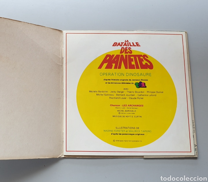 Discos de vinilo: LA BATALLA DE LOS PLANETAS COMANDO G (Francia, 1979) Muy raro disco portada doble + libreto! - Foto 3 - 213577355