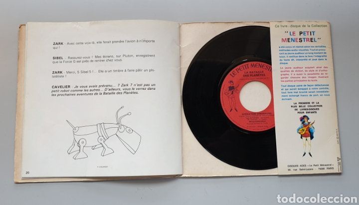Discos de vinilo: LA BATALLA DE LOS PLANETAS COMANDO G (Francia, 1979) Muy raro disco portada doble + libreto! - Foto 13 - 213577355