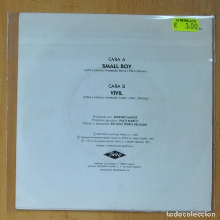 Discos de vinilo: MASCARA - SMALL BOY / VIYIL - SINGLE - Foto 2