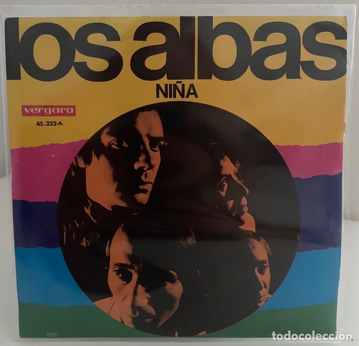 Disques de vinyle: LOS ALBAS-NI&Ntilde;A/DAMOS UNA FIESTA EN CASA/SINGLE 1969 VERGARA,ESPA&Ntilde;A.