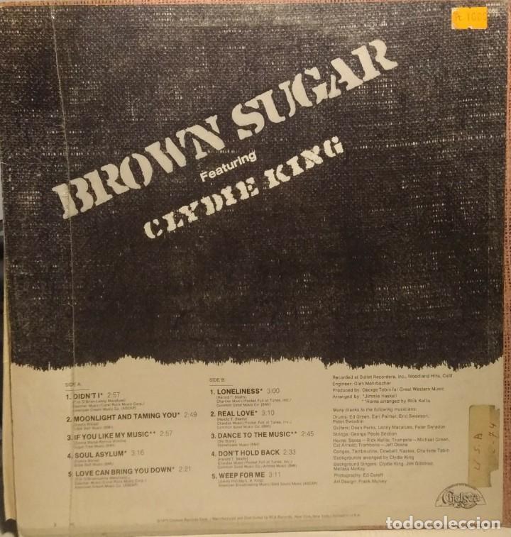 Discos de vinilo: LP CLYDIE KING & BROWN SUGAR - Foto 3