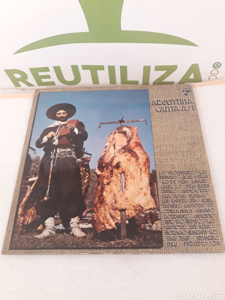 Disques de vinyle: Argentina canta asi.Doble Lp.