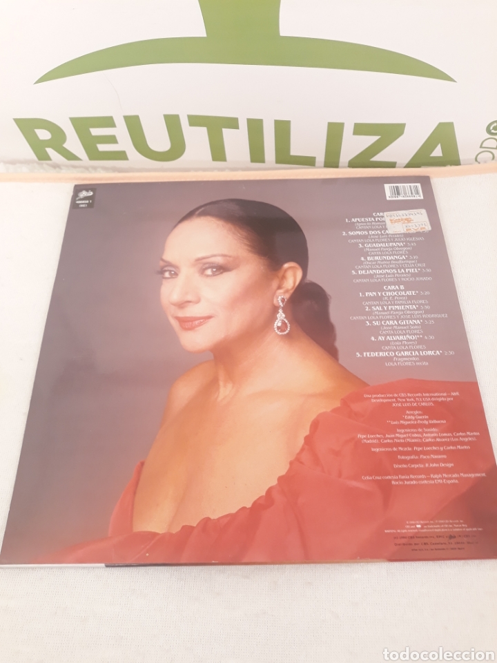 Discos de vinilo: Lola flores.Homenaje.Lp. - Foto 2