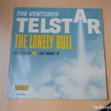 Discos de vinilo: VENTURES, THE, EP, TELSTAR + 3, AÑO 1963. Lote 213654901