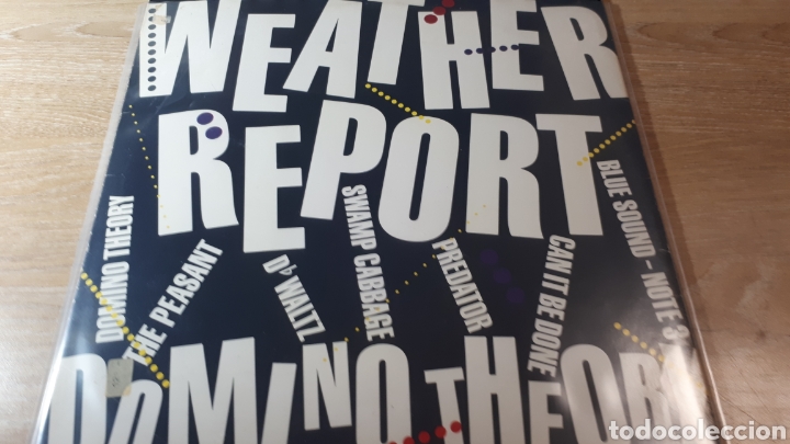 Discos de vinilo: WEATHER REPORT DOMINO THEORY - Foto 2