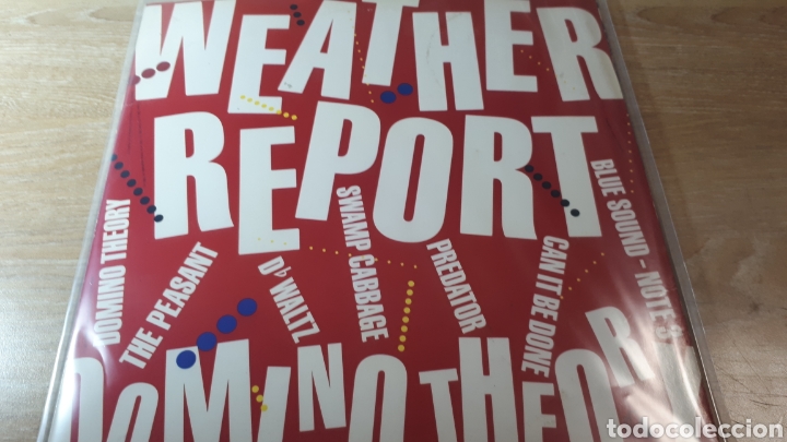 Discos de vinilo: WEATHER REPORT DOMINO THEORY - Foto 1