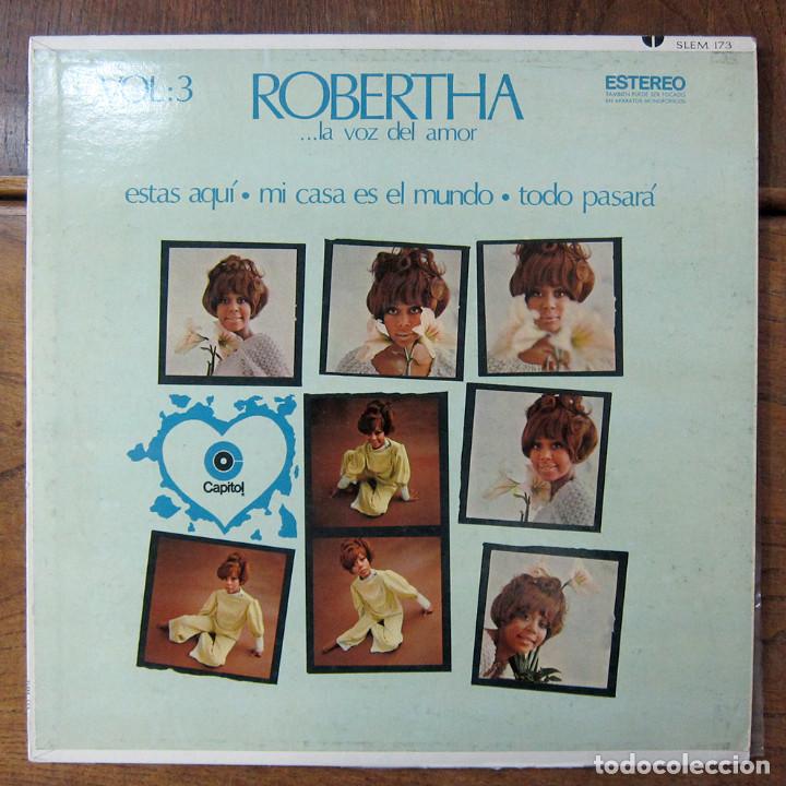 Vinyl records: ROBERTHA, LA VOZ DEL AMOR - VOL&Uacute;MEN 3 - 1960 - PER&Uacute;, M&Eacute;XICO, FETICHE