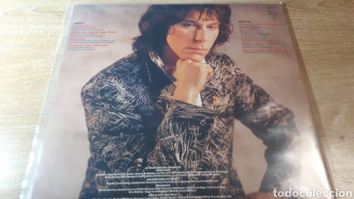 Discos de vinilo: JEFF BECK FLASH - Foto 2