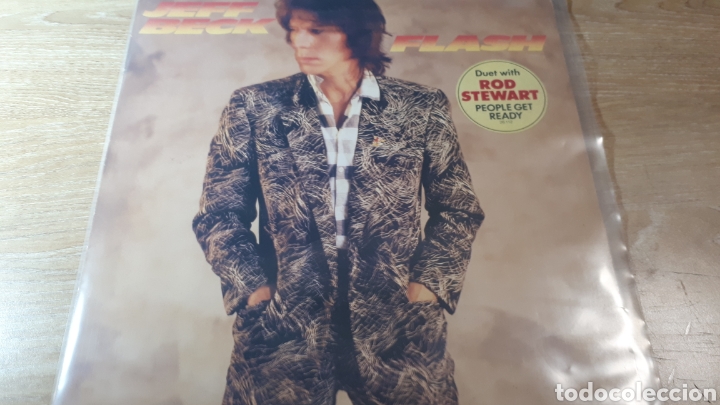Discos de vinilo: JEFF BECK FLASH - Foto 1