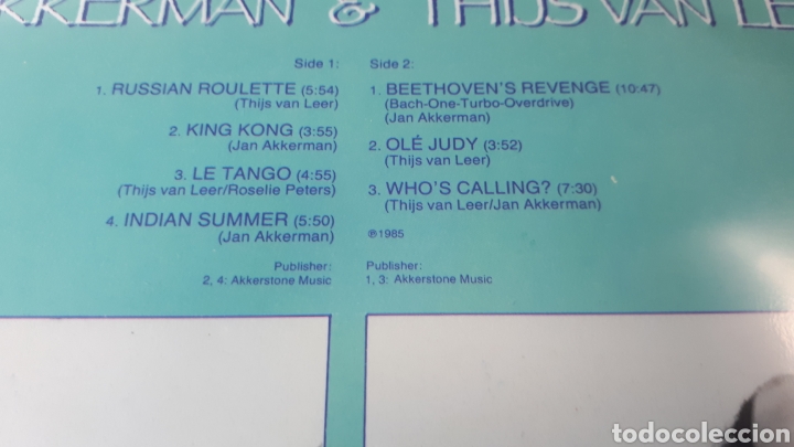 Discos de vinilo: FOCUS JAN AKKERMAN AND THIJS VAN LEER - Foto 3