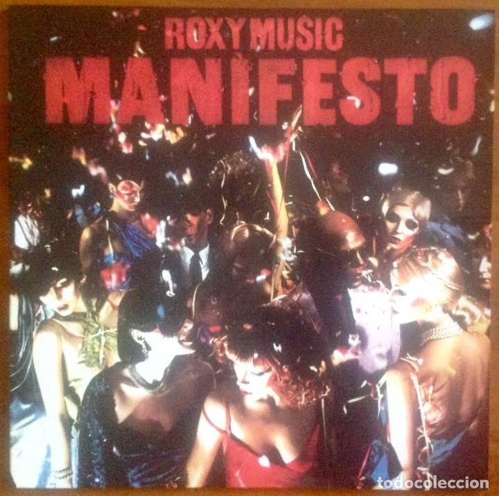 Discos de vinilo: ROXY MUSIC - MANIFESTO - Foto 1